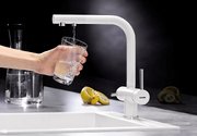 Смеситель Бланко FONTAS II 526943 Silgranit мягкий белый фото 4 в Тюмени Смеситель Blanco FONTAS II 526943 Silgranit мягкий белый фото 4 в Тюмени