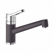 Смеситель Blanco ACTIS Сочетание материалов хром/керамика базальт фото в Тюмени