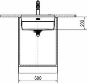 Мойка Franke Kubus 2 KNG 110-52 грифельный серый фото 3 в Тюмени