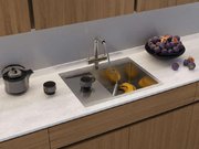 Мойка Omoikiri Akisame 65 GM R крыло слева фото 2 в Тюмени