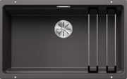 Мойка BLANCO ETAGON 700-U Silgranit темная скала фото в Тюмени