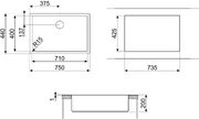 Мойка Смег VFU71SFR фото 3 в Тюмени Мойка Smeg VFU71SFR фото 3 в Тюмени