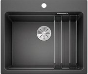 Мойка Blanco Etagon 6 антрацит клапан-автомат InFino 524539 фото 2 в Тюмени