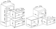Компактный духовой шкаф с СВЧ Smeg SF4920MCN фото 2 в Тюмени