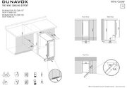 Встраиваемый винный шкаф Dunavox DAUF-17.58DC фото 2 в Тюмени