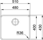 Мойка Franke ANX 110-48 фото 2 в Тюмени