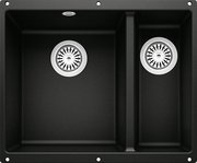 Мойка Blanco ROTAN 340/160-U Silgranit черный