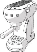 Кофемашина Smeg ECF01PGEU фото 4 в Тюмени