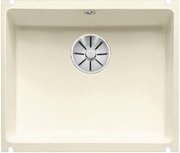 Мойка Blanco SUBLINE 500-U керамика отводная арматура InFino® глянцевая магнолия фото в Тюмени