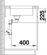 Мойка BLANCO SOLIS 180-U нержавеющая сталь фото 4 в Тюмени