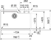 Мойка Franke UBG 610-72 оникс фото 3 в Тюмени