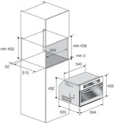 Встраиваемая микроволновая печь Fulgor Milano FCMO 4511 TM WH фото 4 в Тюмени