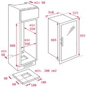 Винный шкаф Teka RVI 35 BLACK-SS фото 2 в Тюмени