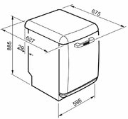 Посудомоечная машина Smeg BLV2R-2 фото 2 в Тюмени