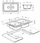 Мойка Smeg LS201AV фото 2 в Тюмени