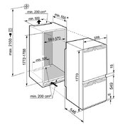 Встраиваемый холодильник Liebherr ICBb 5152 фото 3 в Тюмени