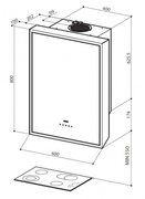 Вытяжка Faber Titano EG8 X/BK A60 фото 3 в Тюмени