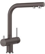 Смеситель Бланко FONTAS II 525146 Silgranit темная скала фото в Тюмени Смеситель Blanco FONTAS II 525146 Silgranit темная скала фото в Тюмени