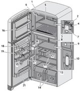 Холодильник Smeg FAB50XS фото 2 в Тюмени