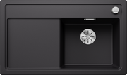 Мойка BLANCO ZENAR 45 S Silgranit черный, клапан-автомат фото в Тюмени