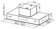 Встраиваемая вытяжка Faber HEAVEN 2.0 X 90 фото 3 в Тюмени