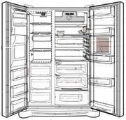 Холодильник Smeg SBS800PO9 фото 3 в Тюмени