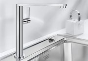 Смеситель Бланко Elos one хром фото 3 в Тюмени Смеситель Blanco Elos one хром фото 3 в Тюмени
