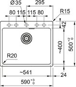 Мойка Franke MRG 610-54 FTL белый фото 2 в Тюмени