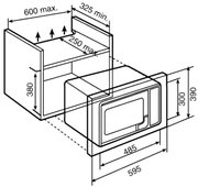 Микроволновая печь Teka MWS 20 BIS STAINLESS STELL фото 2 в Тюмени