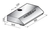 Вытяжка Korting KHT 6330 W фото 2 в Тюмени