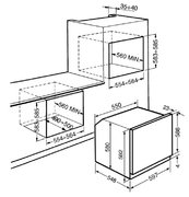 Духовой шкаф Smeg SFP140B фото 2 в Тюмени