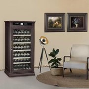 Винный шкаф Meyvel MV69-WD1-C (Dark Chocolate) фото 2 в Тюмени