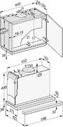 Встраиваемая вытяжка Miele DAS 2620 матовый черный фото 4 в Тюмени