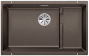 Мойка Blanco SUBLINE 700-U Level SILGRANIT отводная арматура InFino® кофе фото в Тюмени