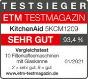 Кофеварка KitchenAid 5KCM1209EDG фото 4 в Тюмени