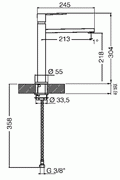 Смеситель Смег MFQ8-IS2 фото 2 в Тюмени Смеситель Smeg MFQ8-IS2 фото 2 в Тюмени