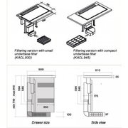 Варочная панель с вытяжкой FALMEC INDUCTION HOB INOX (880) фото 4 в Тюмени