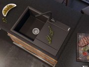 Мойка Омойкири Daisen 78-LB-BL фото 3 в Тюмени Мойка Omoikiri Daisen 78-LB-BL фото 3 в Тюмени