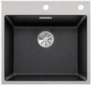 Мойка Blanco SUBLINE 500-IF/A клапан-автомат InFino® антрацит фото в Тюмени