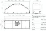 Встраиваемая вытяжка Pando GTI/510 NEGRO V.1050 ECO SEC PLUS фото 3 в Тюмени