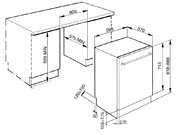 Посудомоечная машина Smeg STX13OL1 фото 3 в Тюмени