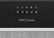 Вытяжка Krona AMBRA 600 black PB фото 3 в Тюмени