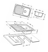 Мойка Smeg LS101CO фото 2 в Тюмени