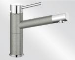 Смеситель Бланко Alta compact chrome/Silgranit жемчужный фото в Тюмени Смеситель Blanco Alta compact chrome/Silgranit жемчужный фото в Тюмени