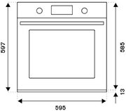 Духовой шкаф Bertazzoni F457MODMWTC фото 4 в Тюмени