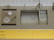 Мойка Омойкири TAKI 69-2-U/IF SIDE GB-R фото 2 в Тюмени Мойка Omoikiri TAKI 69-2-U/IF SIDE GB-R фото 2 в Тюмени