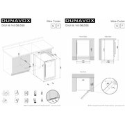 Винный шкаф Dunavox DAU-46.145DSS фото 4 в Тюмени