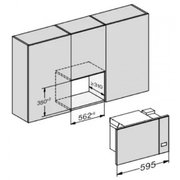 Встраиваемая микроволновая печь Miele M2230SC OBSW фото 4 в Тюмени