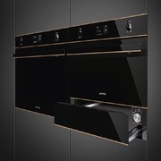 Компактный духовой шкаф комбинированный с пароваркой Smeg SF4603VCNR1 фото 2 в Тюмени