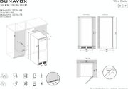 Винный шкаф Dunavox DX-70.258C фото 4 в Тюмени